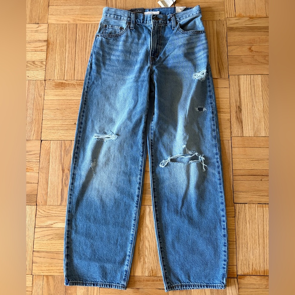 Levi’s Distressed Baggy Dad Jeans